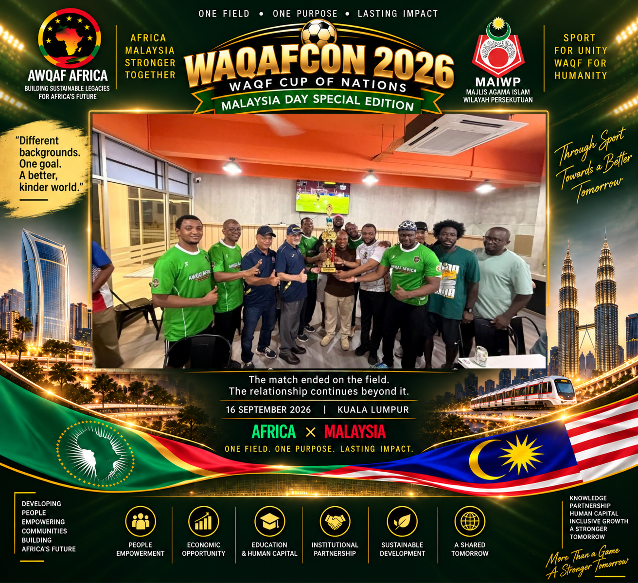 WAQAFCON 2026 - Awqaf Africa and MAIWP Malaysia Day friendship encounter